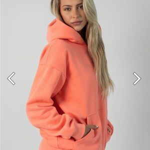 NWOT - 2 piece set Women's coral Hoodie and sweatpants